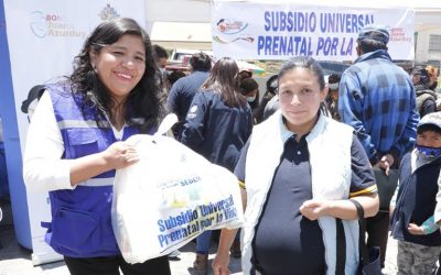 SUBSIDIO UNIVERSAL PRENATAL POR LA VIDA CUMPLE 6 AÑOS CON MÁS 555 MIL BENEFICIARIAS Y 2 MILLONES DE PAQUETES DISTRIBUIDOS EN EL PAÍS