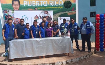 A TRAVÉS DE NUESTRAS BRIGADAS MOVILES LLEGAMOS AL MUNICIPIO DE PUERTO RICO, EN EL DEPARTAMENTO DE PANDO