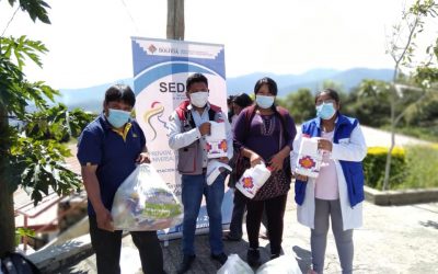 ENTREGAMOS PAQUETES DEL SUBSIDIO UNIVERSAL PRENATAL POR LA VIDA EN EL MUNICIPIO DE CORIPATA DEL DEPARTAMENTO DE LA PAZ