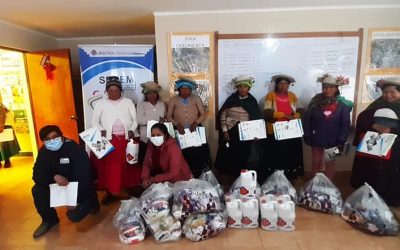 LLEGAMOS HASTA EL MUNICIPIO DE CHARAZANI DEL DEPARTAMENTO DE LA PAZ, PARA LA ENTREGA DE LOS PAQUETES DEL SUBSIDIO UNIVERSAL PRENATAL POR LA VIDA