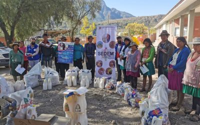 LLEGAMOS AL MUNICIPIO DE POROMA EN EL DEPARTAMENTO DE CHUQUISACA, PARA LA ENTREGA DEL SUBSIDIO UNIVERSAL PRENATAL POR LA VIDA