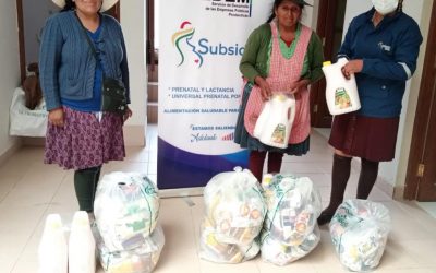 Llegamos con nuestra brigada móvil al municipio de Icla, departamento de Chuquisaca para entregar el Subsidio Universal Prenatal por la Vida a las madres que no cuentan con un seguro a corto plazo.