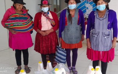 Nuestra brigada móvil llegó al municipio de Azurduy del departamento de Chuquisaca para entregar los paquetes del Subsidio Universal Prenatal Por La Vida a las mamás que no cuentan con un seguro a corto plazo, estos paquetes contienen productos con alto valor nutricional en beneficio del binomio madre -niña y niño.