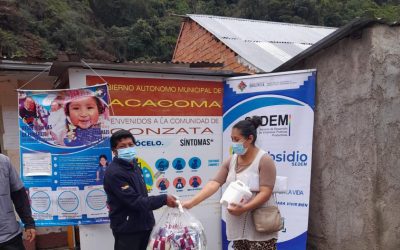 LaPaz Llegamos a los municipios de Tacacoma y Cairoma para entregar los paquetes del Subsidio Universal Prenaral por la Vida a las mamás que no cuentan con un seguro a corto plazo.