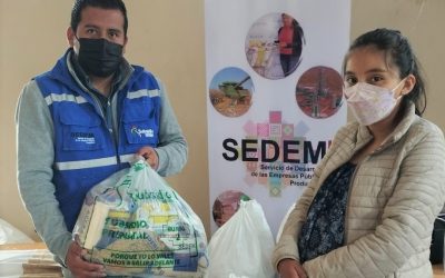 El SEDEM a través de sus brigadas móviles, llegó al municipio de ALCALA, del departamento de #Chuquisaca para realizar la entrega paquetes del Subsidio Universal Prenatal por la Vida, reafirmando el compromiso de llegar a los sectores más lejanos de cada región.