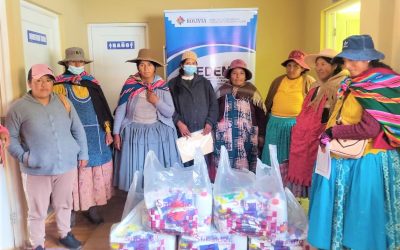 El Servicio de Desarrollo de las Empresas Públicas Productivas SEDEM a través de sus brigadas móviles, llegó al municipio de CORO CORO de la provincia Pacajes, en el departamento de LaPaz para realizar la entrega de paquetes del Subsidio Universal Prenatal por la Vida.