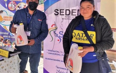 El Servicio de Desarrollo de las Empresas Públicas Productivas SEDEM a través de sus brigadas móviles, llegó al municipio de ZUDAÑEZ de la provincia Zudañez, en el departamento de Chuquisaca para realizar la entrega de paquetes del Subsidio Universal Prenatal por la Vida.