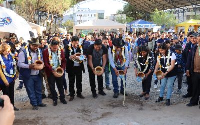 Gobierno inaugura agencia distribuidora de los subsidios prenatal y de lactancia en el municipio Sacaba