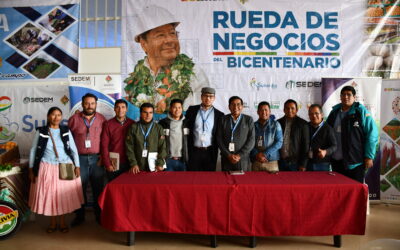 Chuquisaca concreta intenciones de negocios por más de Bs 28,3 millones en la Rueda de Negocios del Bicentenario